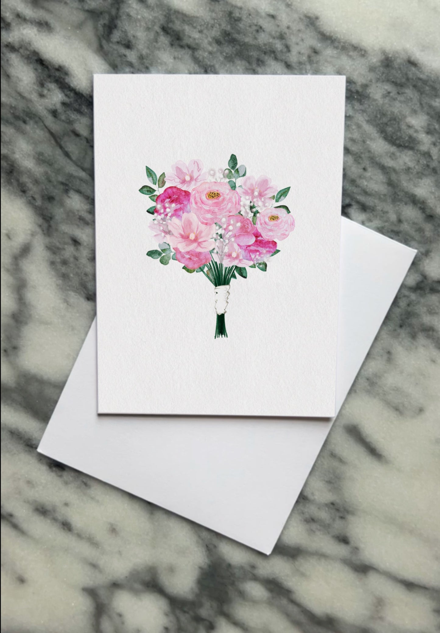 Bouquet card